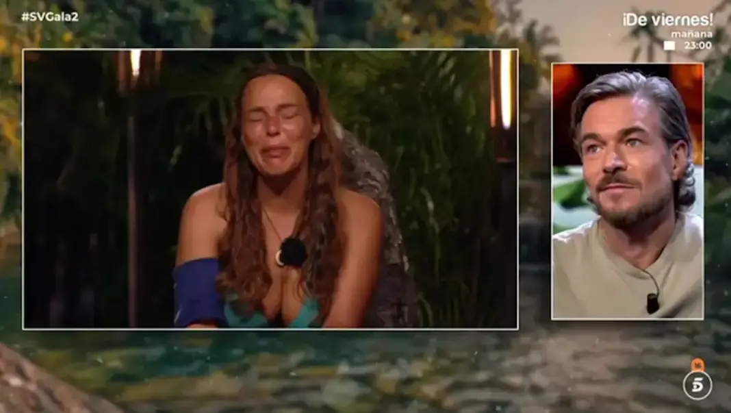 Marta Peñate en 'Supervivientes'. (Foto: Telecinco)
