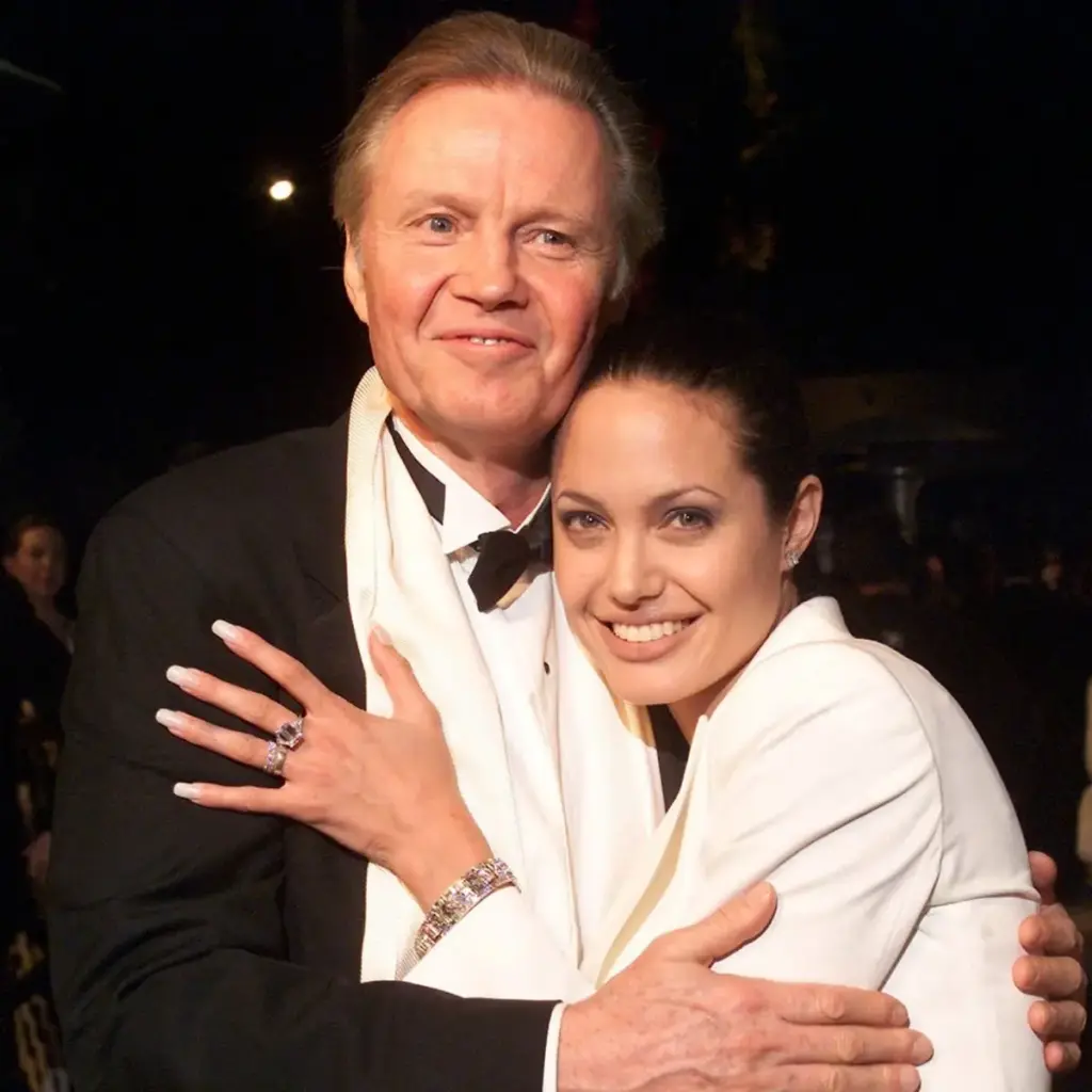 Angelina Jolie y Jon Voight