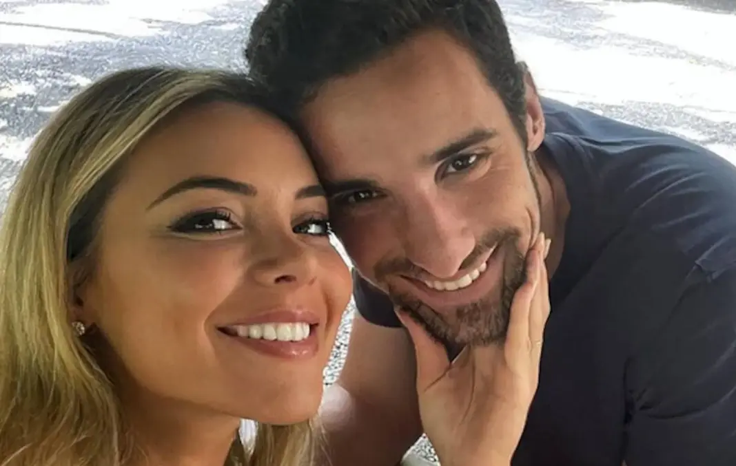 Alba Silva con su marido. (Foto: Instagram)