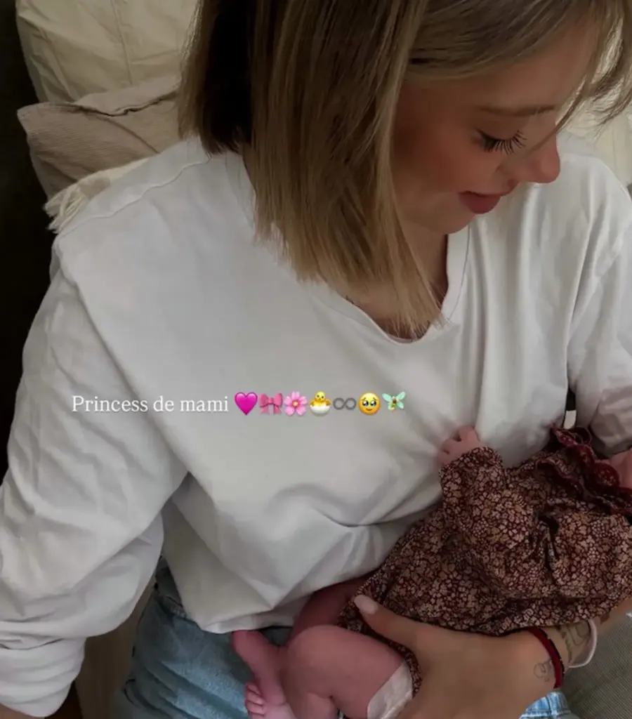 Alejandra Rubio publica la primera foto de su hija Tessa y todo el mundo se fija en este detalle La foto que ha publicado Alejandra Rubio. (Foto: Instagram)